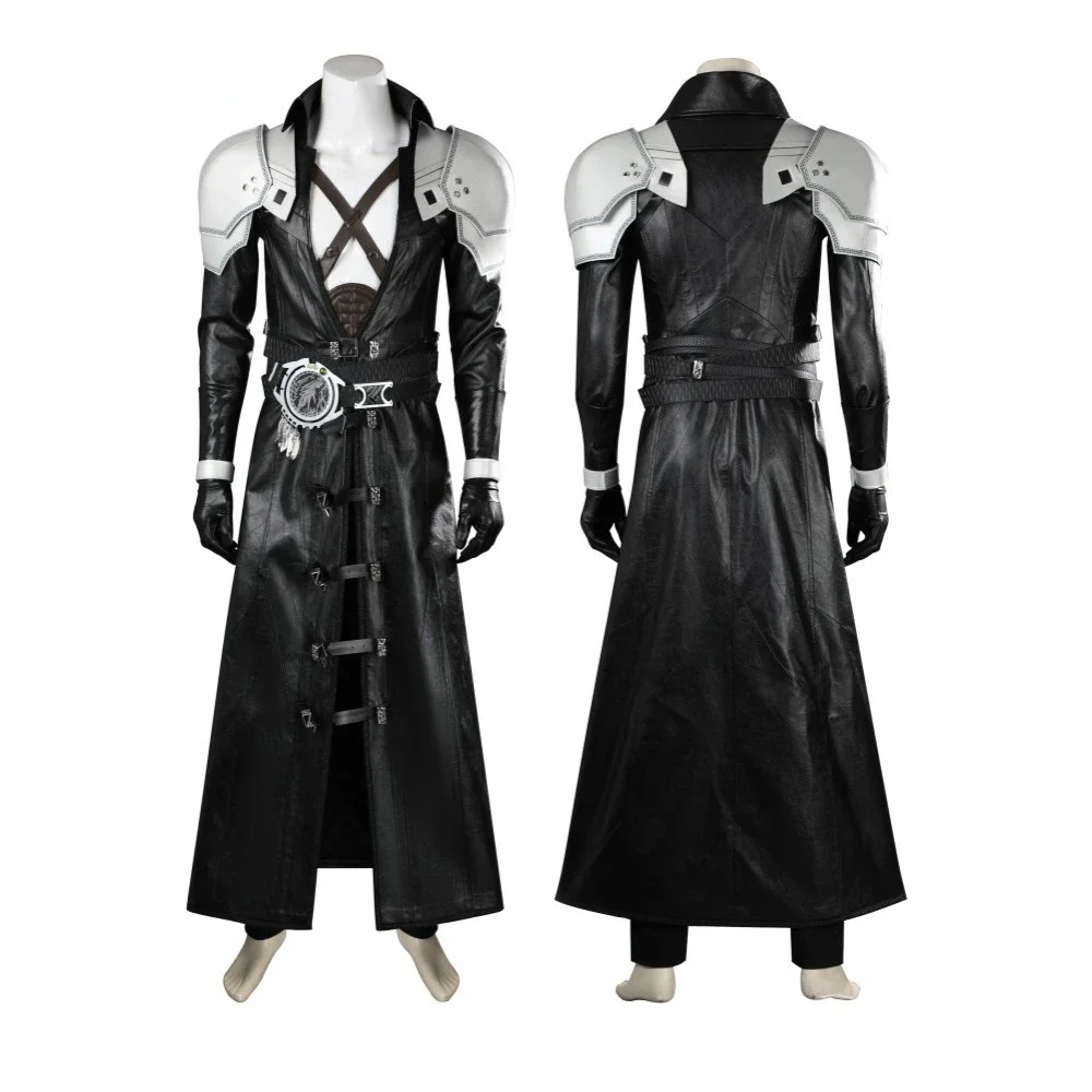 Aerith Cosplay Prop - FF7 Sephiroth przebranie na karnawał czarny