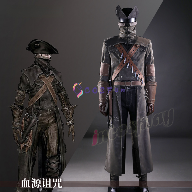 Bloodborne Cosplay Prop - Kostium Cosplay Bloodborne Yharnam Halloween Męski