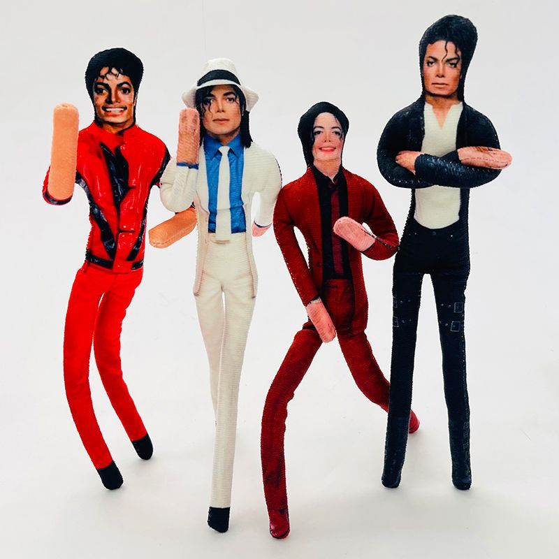 Evoker Cosplay Prop - 28CM Michael Jackson Cosplay Rekwizyt Lalka