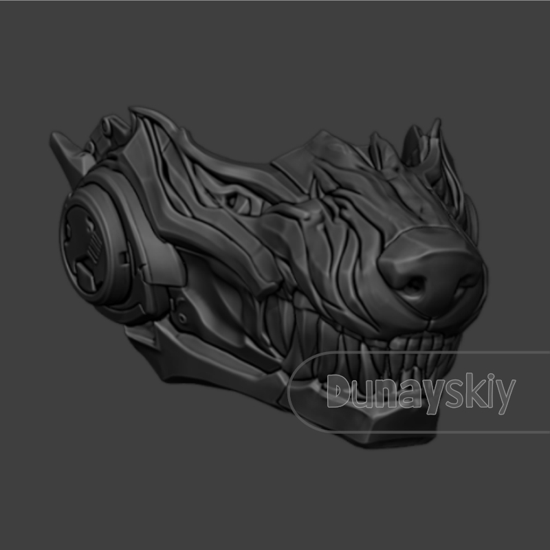 Maska Wilka Valko z Love and D – Cosplay Prop 3D Print Settings recenzja i cena