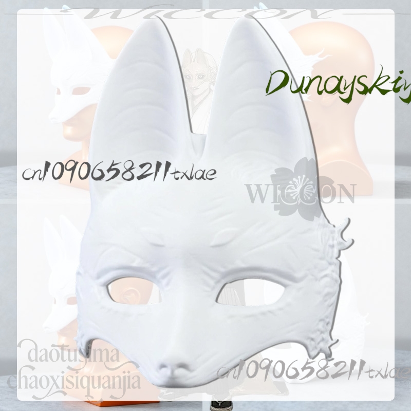 Maska Cosplay Kotoyuki Fox Man – Cosplay Prop Diy recenzja i cena