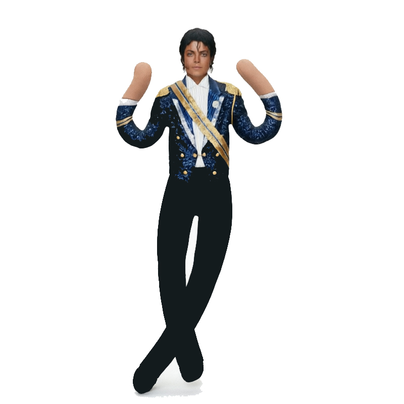 28CM Anime Michael Jackson Cos – Evoker Cosplay Prop recenzja i cena