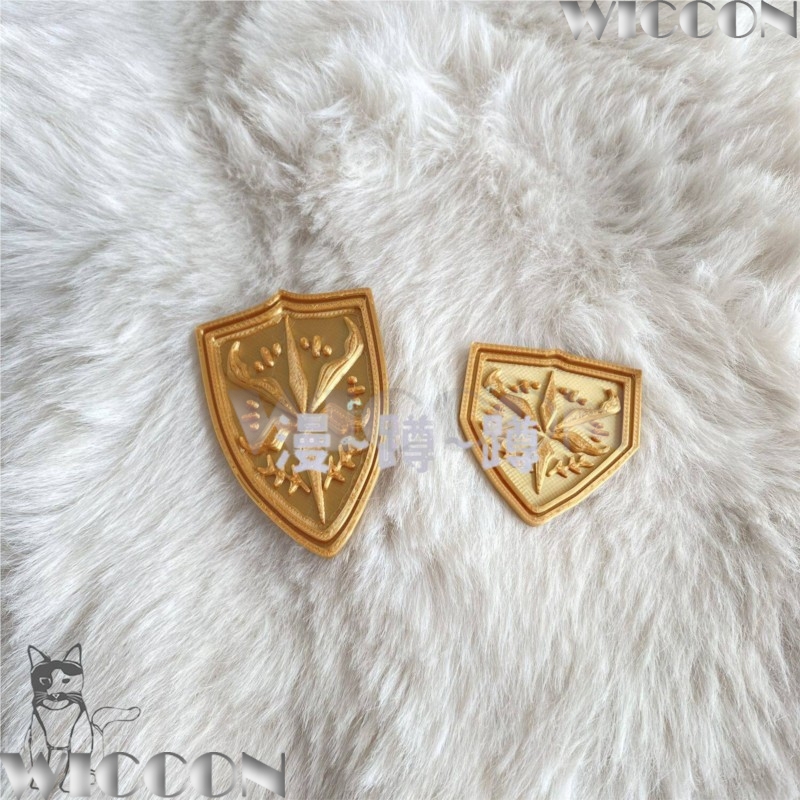 Złoty emblemat szkoły Tsukinom – Cosplay Prop 3D Print Settings recenzja i cena